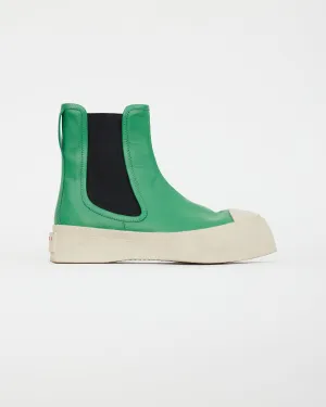 Green Leather Pablo Boot