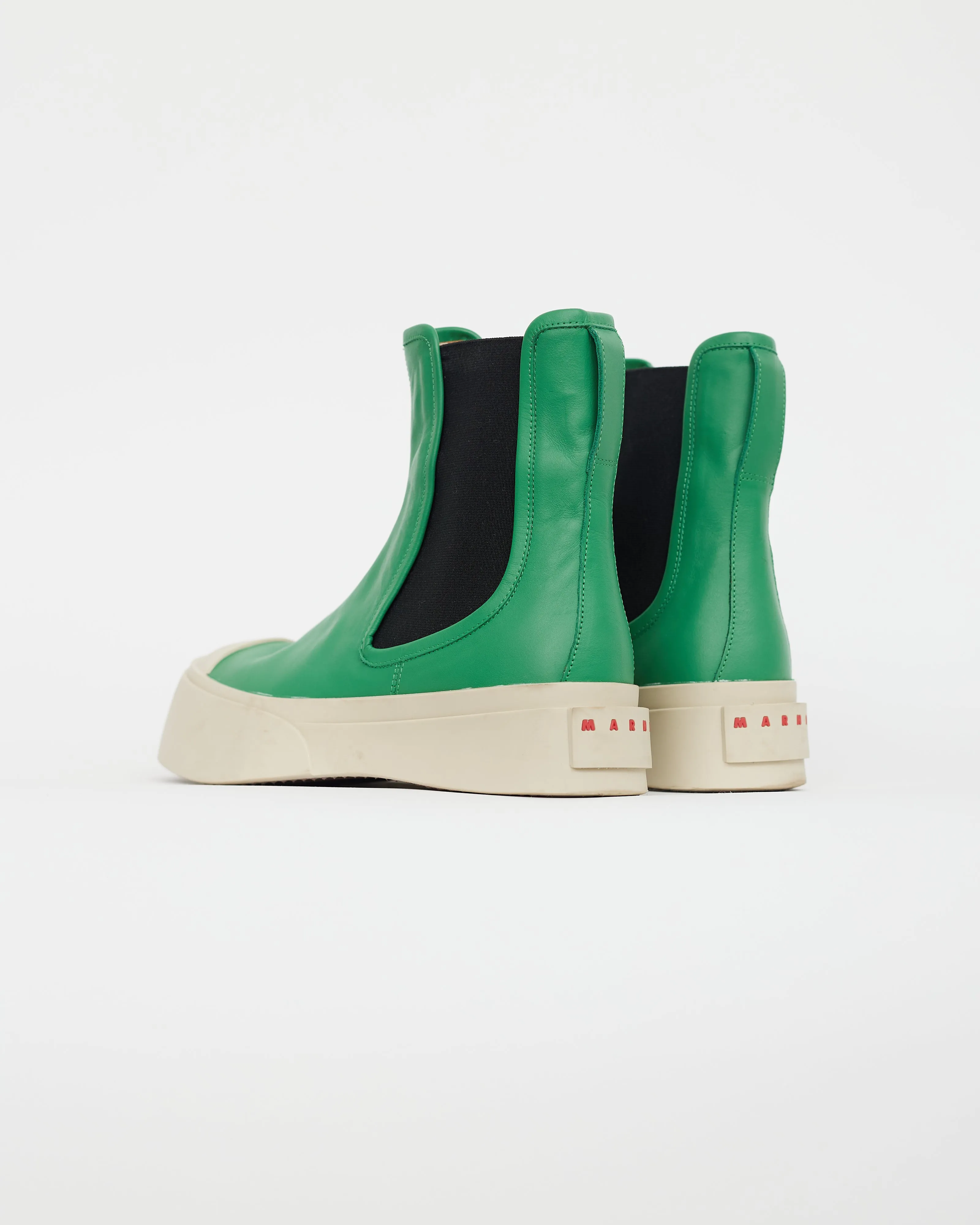 Green Leather Pablo Boot