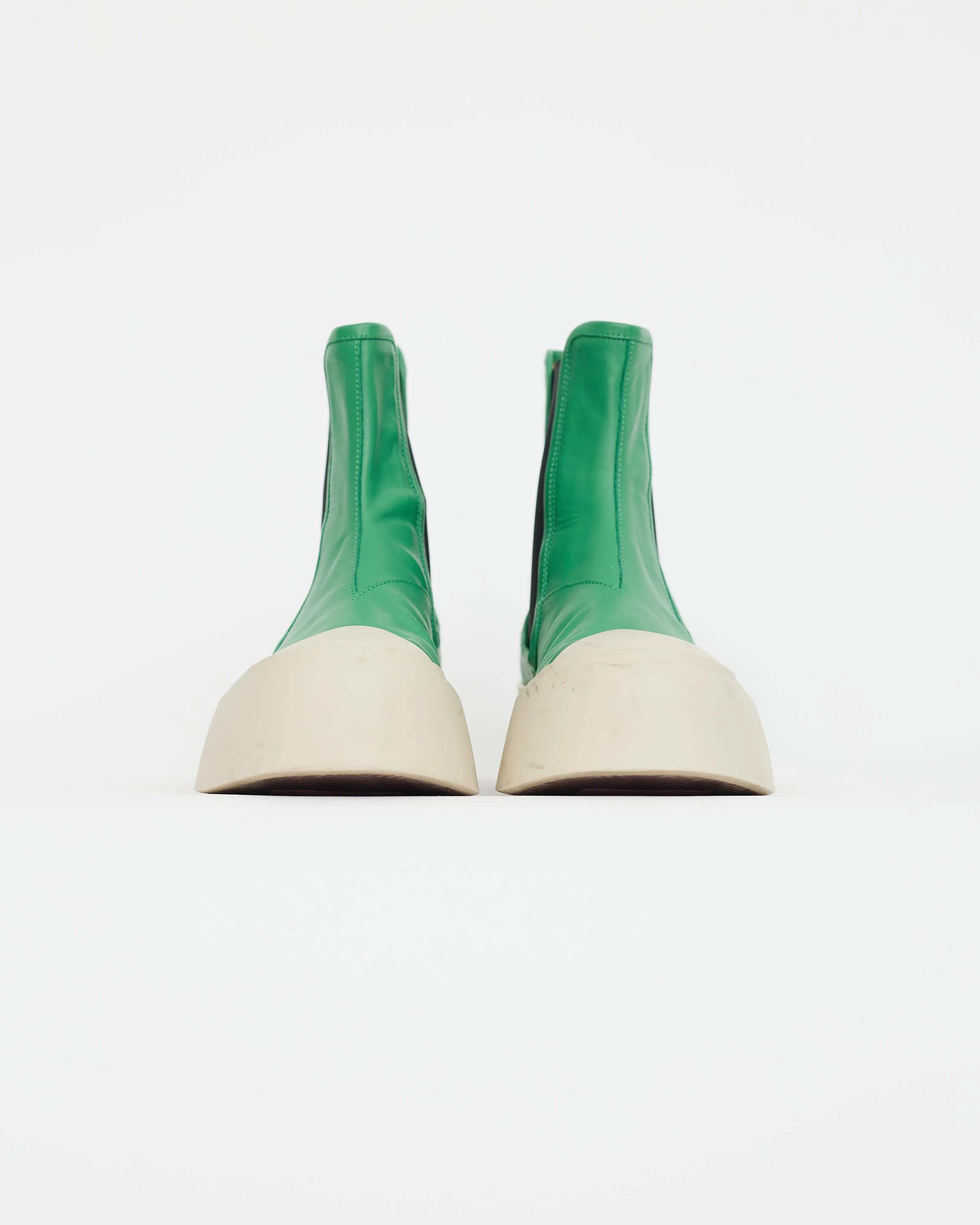 Green Leather Pablo Boot