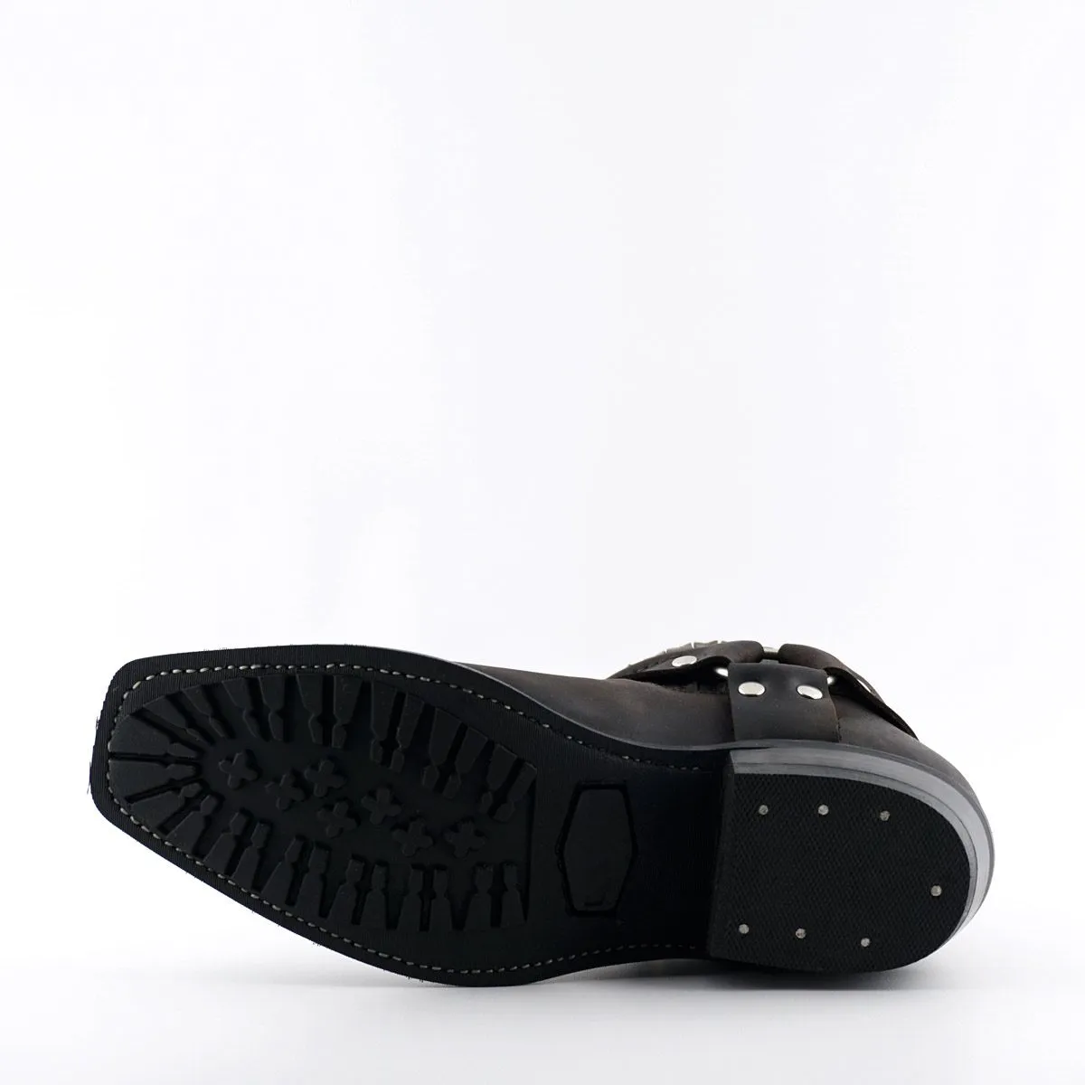 Grinders - Renegade Lo Brown Leather Cowboy / Western  Style Boots