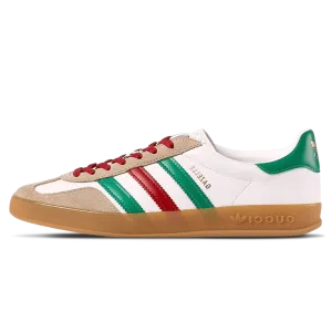 Gucci x Adidas Gazelle 'White Green Red'