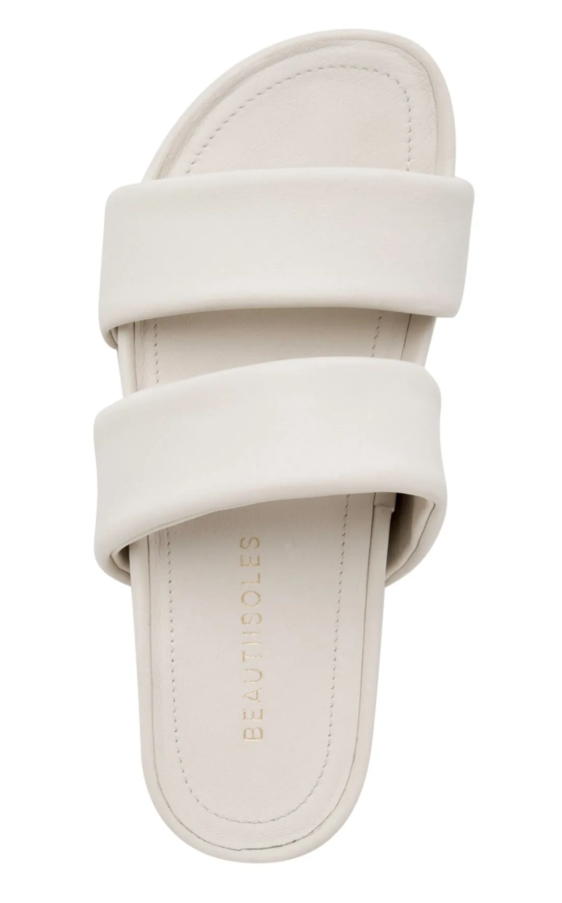 Hallie Cognac Leather Sandal