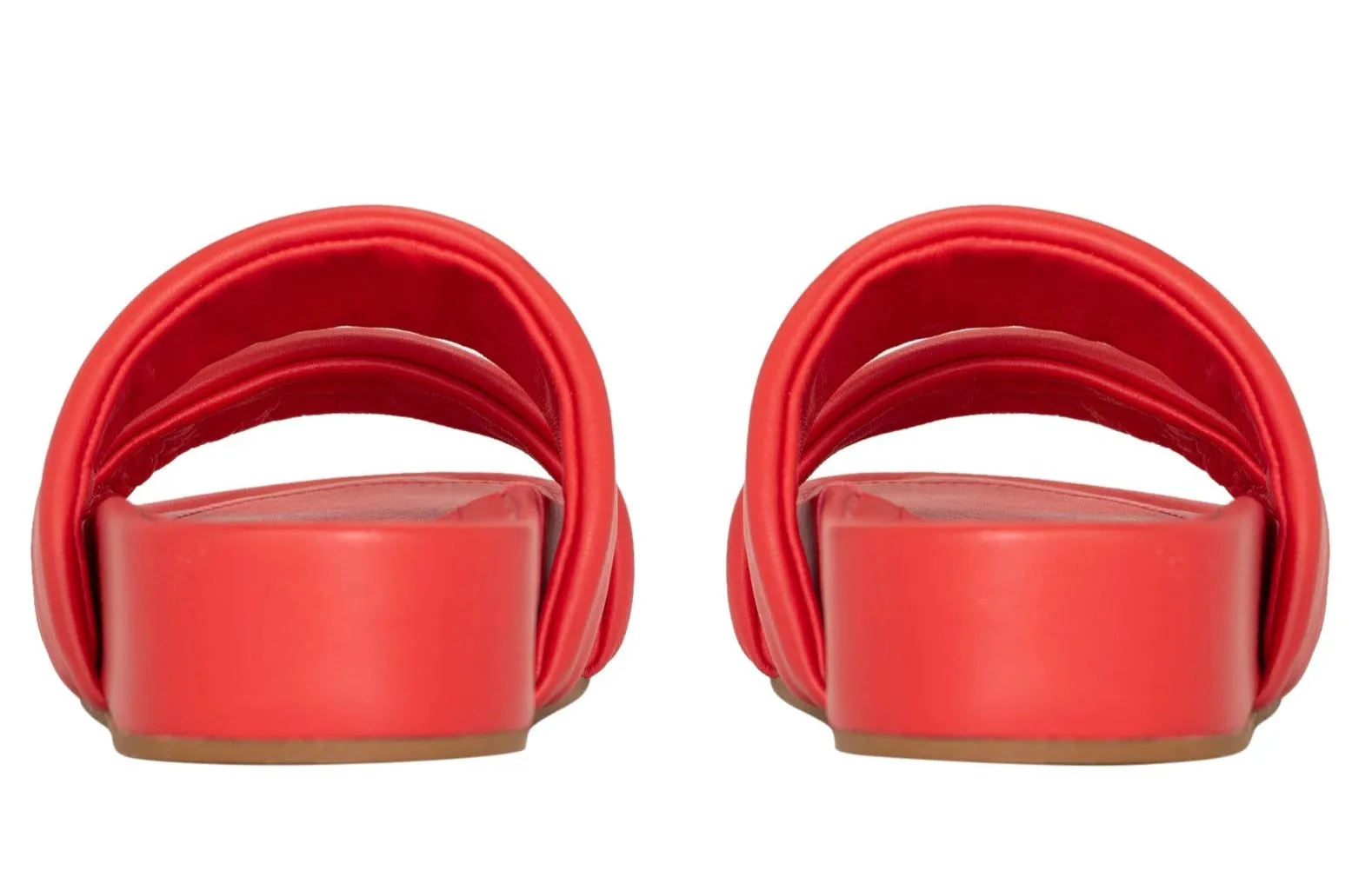 Hallie Red Leather