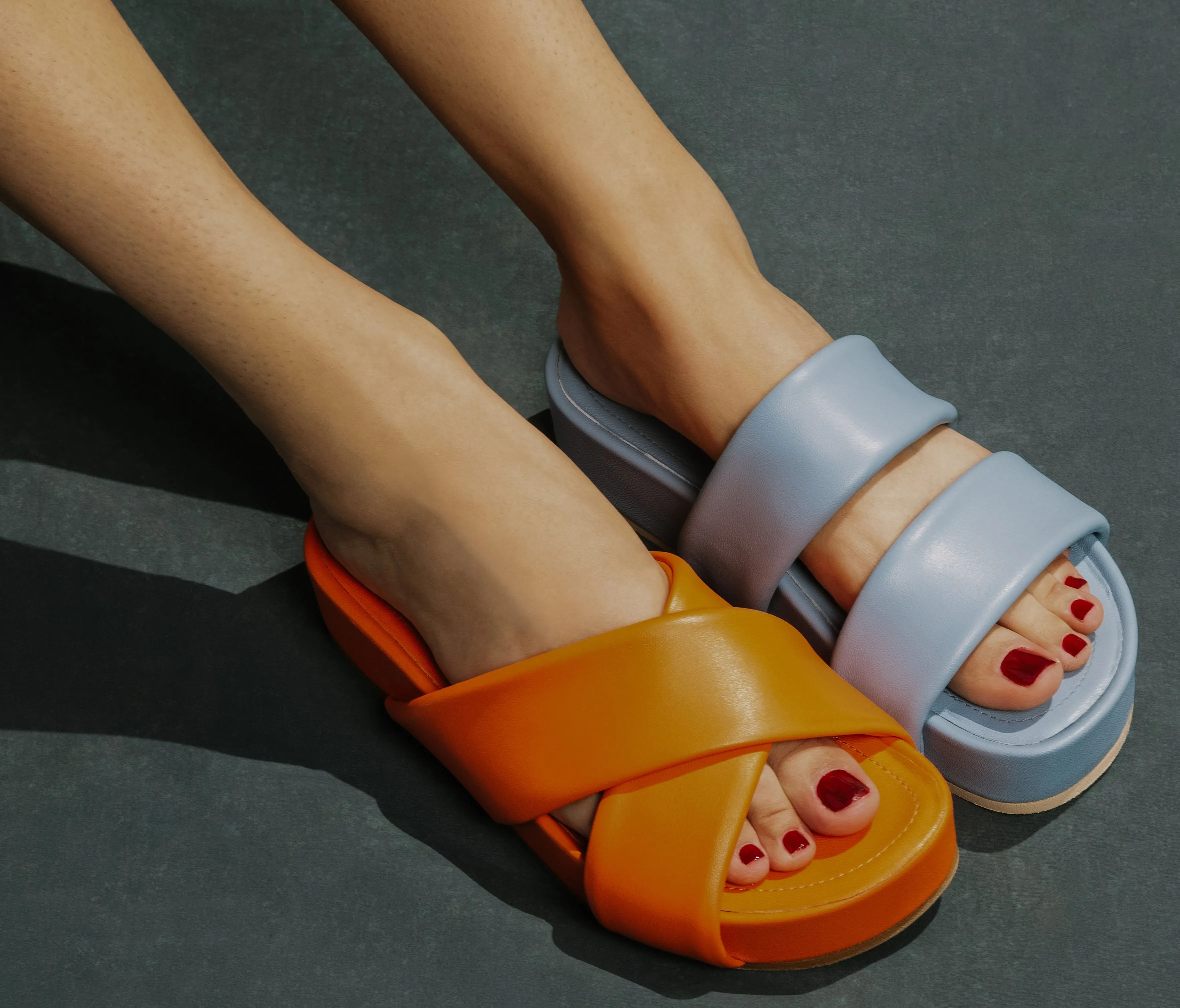 Harriet Navy Nappa Leather