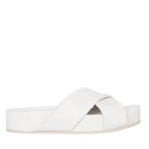 Harriet White Nappa Leather