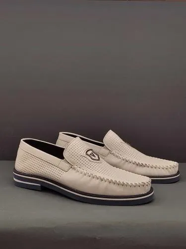 ✅High -quality Dedication✅Men's High Quality Perforated Genuine Leather Breathable Casual Driving Shoes