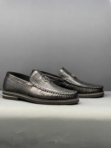 ✅High -quality Dedication✅Men's High Quality Perforated Genuine Leather Breathable Casual Driving Shoes