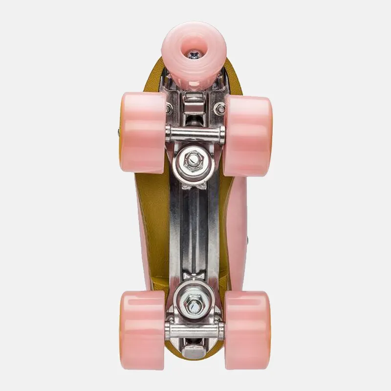 Impala Quad Roller skates - Pink/Yellow