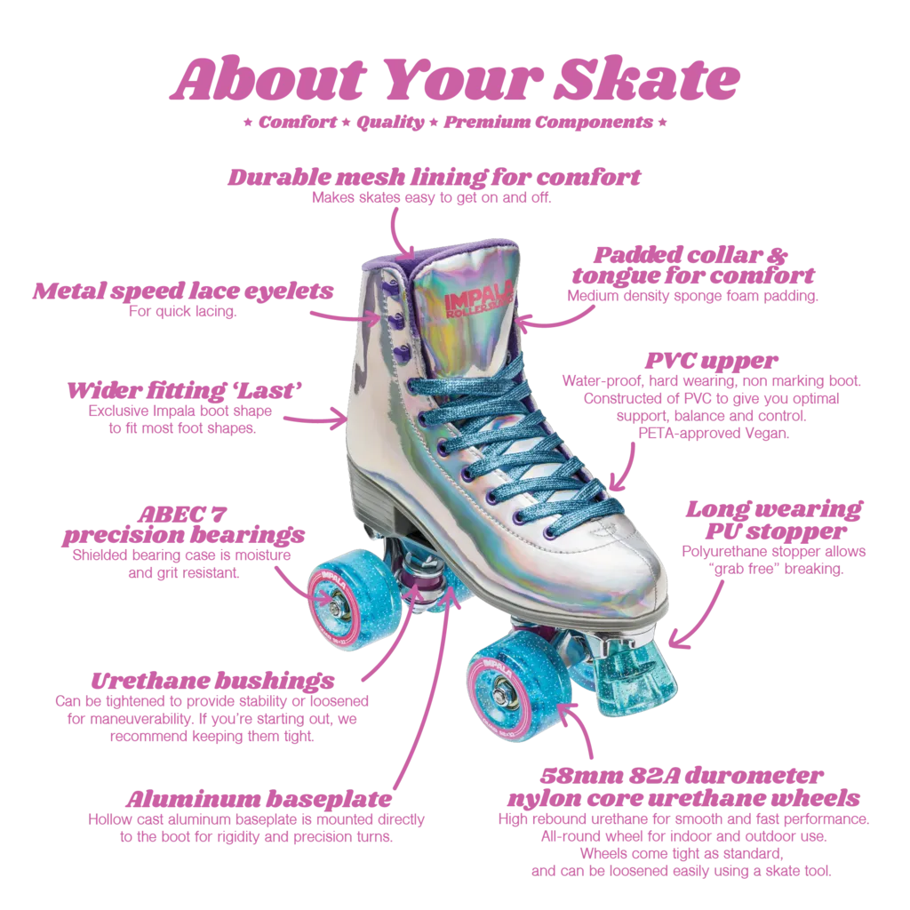 Impala Roller Skates (Pink)
