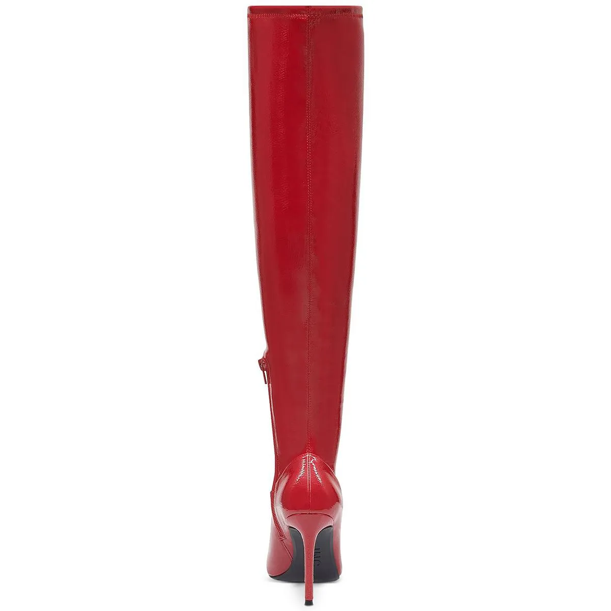INC Womens Keenah Patent Square Toe Thigh-High Boots