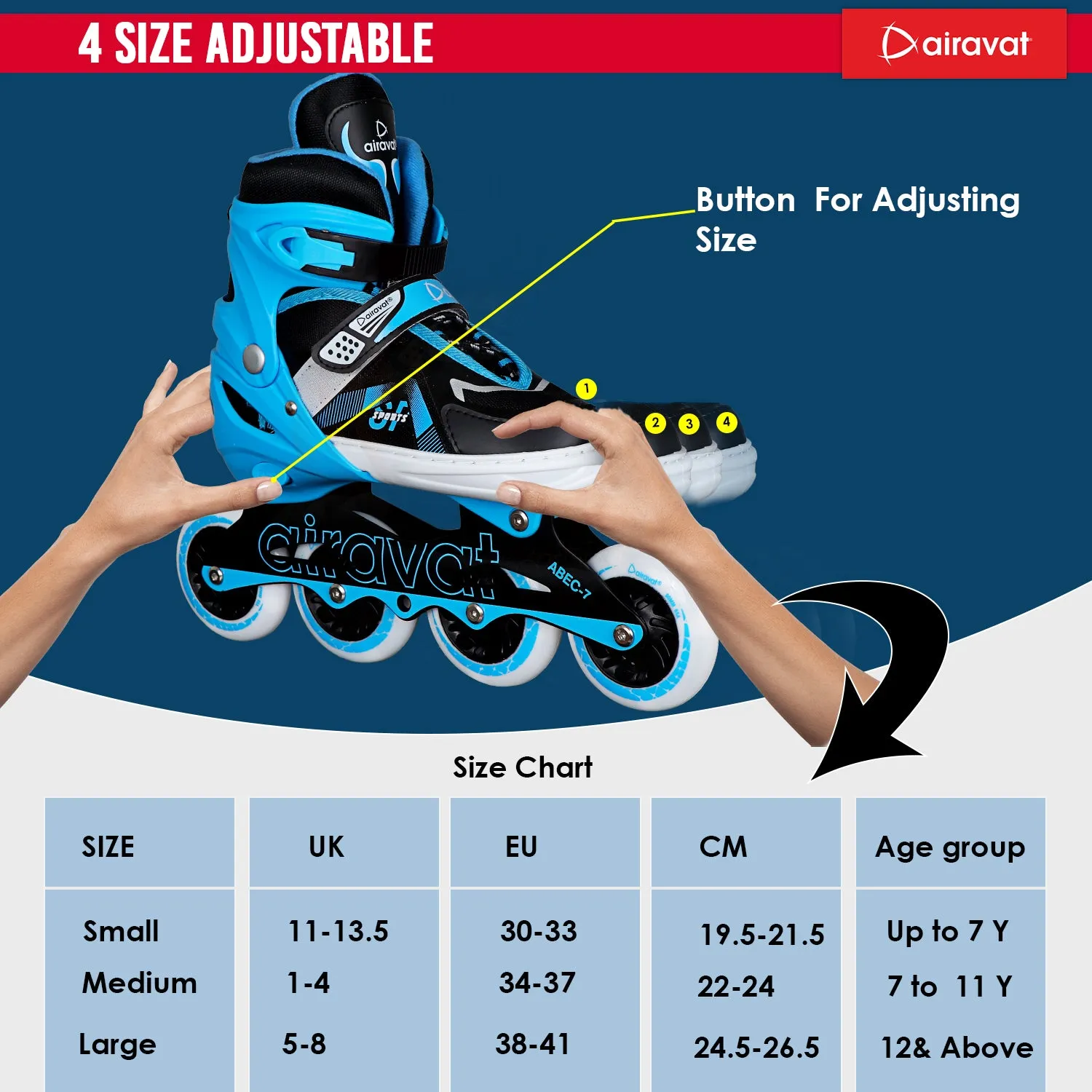 INLINE SKATE DASH 7702