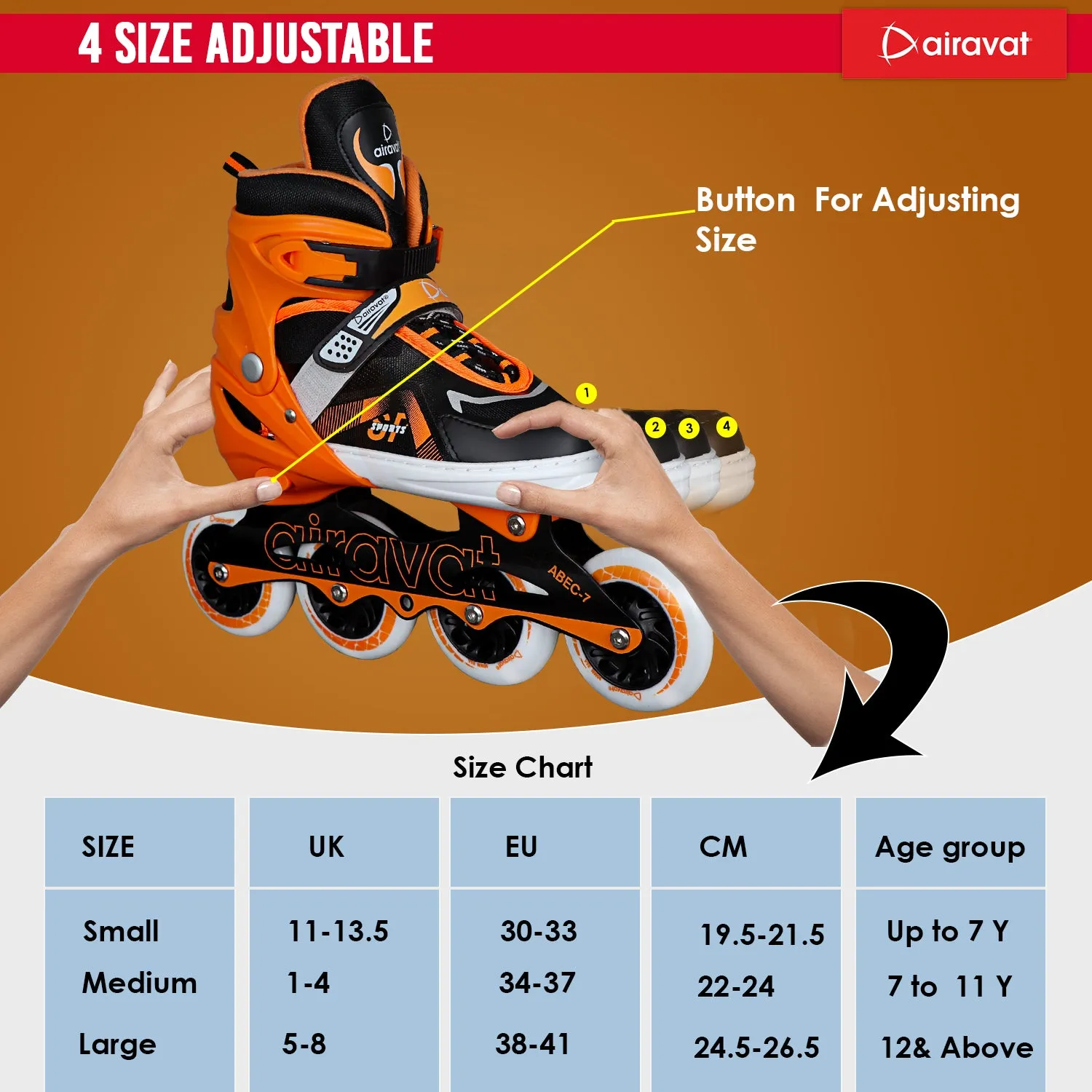 INLINE SKATE DASH 7702