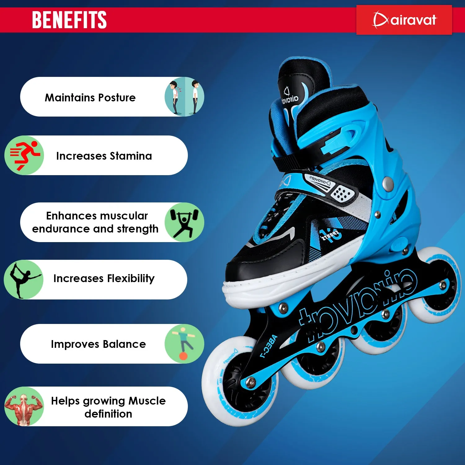 INLINE SKATE DASH 7702