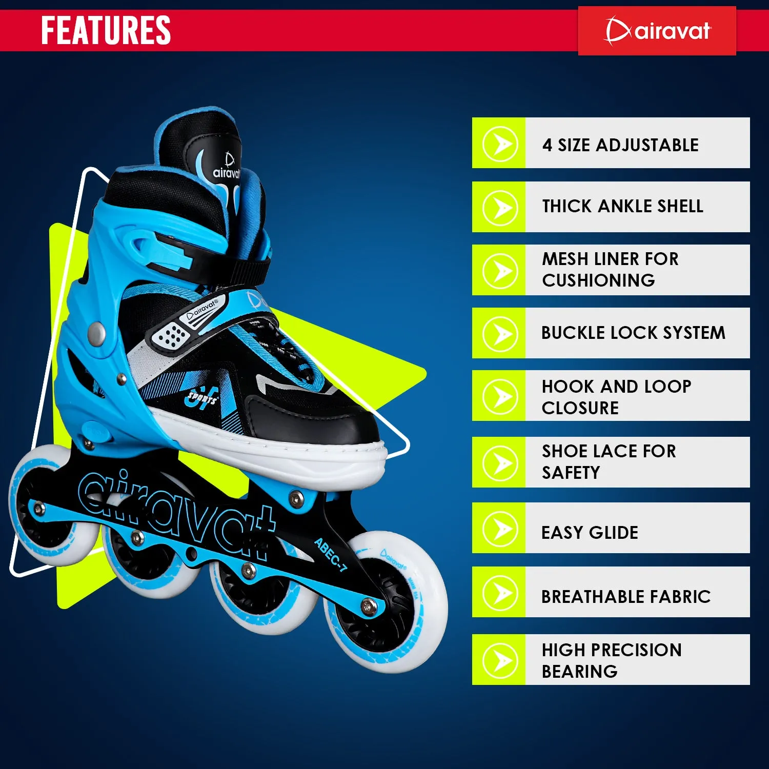 INLINE SKATE DASH 7702