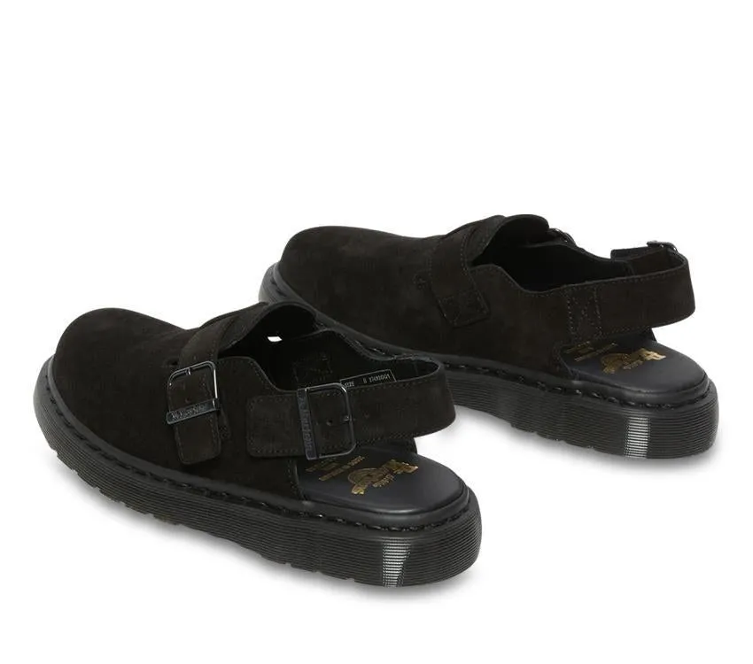 Jorge Buckle Mule Black
