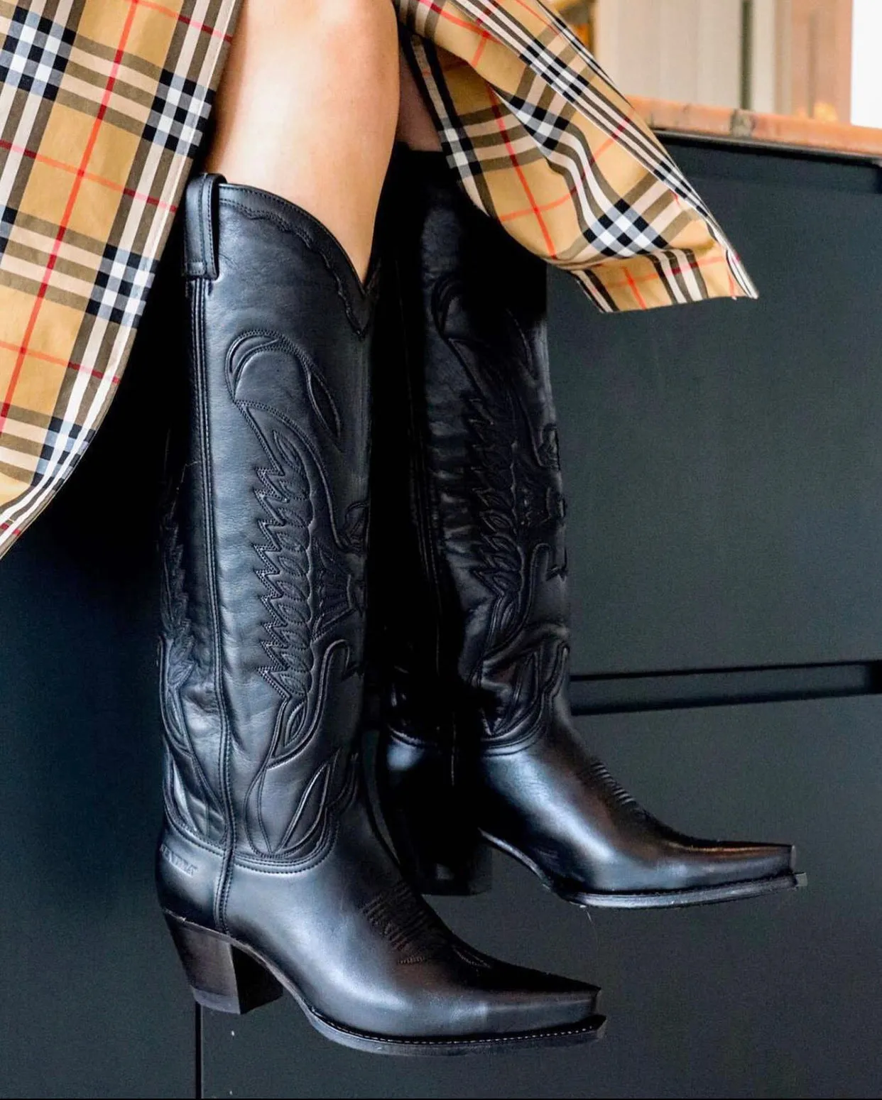 Judy boots high - black