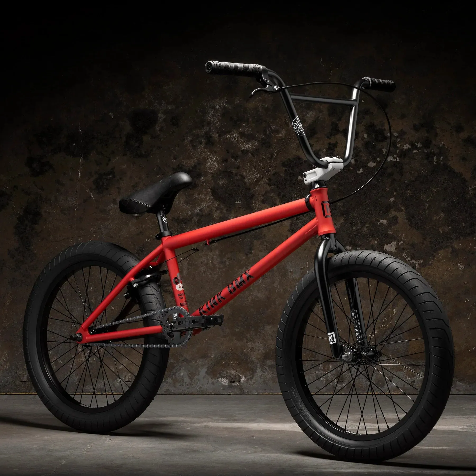 Kink 2023 Gap Complete BMX Bike - Matte Baked Red