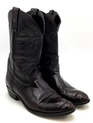 Laredo Men's Black Cowboy Western Boots - Size 11.5D