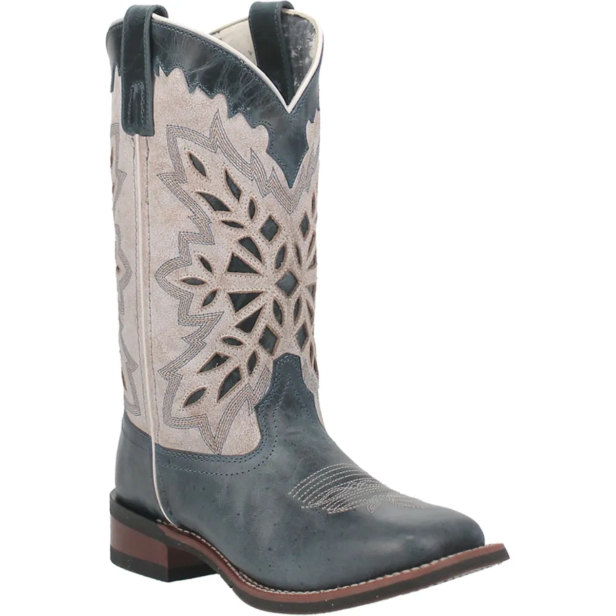 'Laredo' Women's 11" Dolly Western Square Toe - Blue