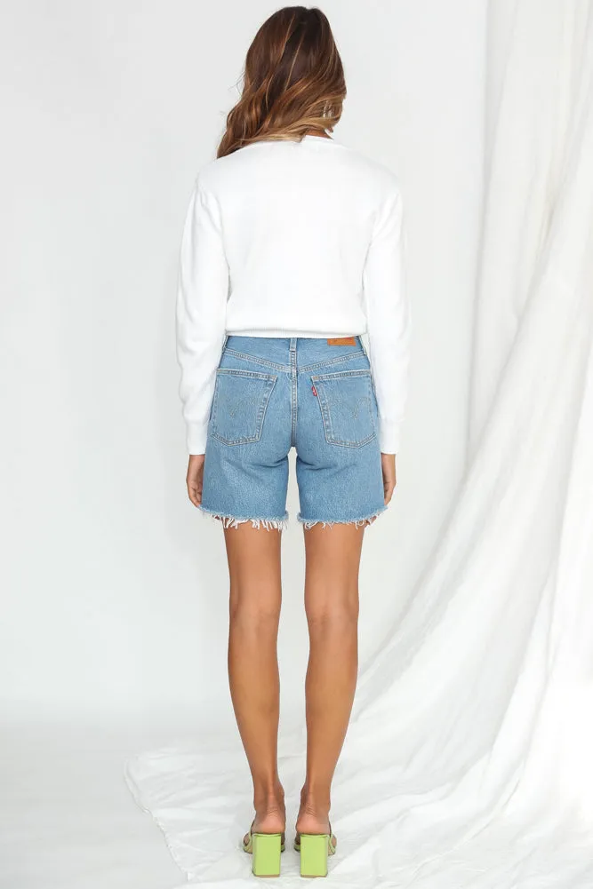LEVI'S 501 Mid Length Shorts Denim