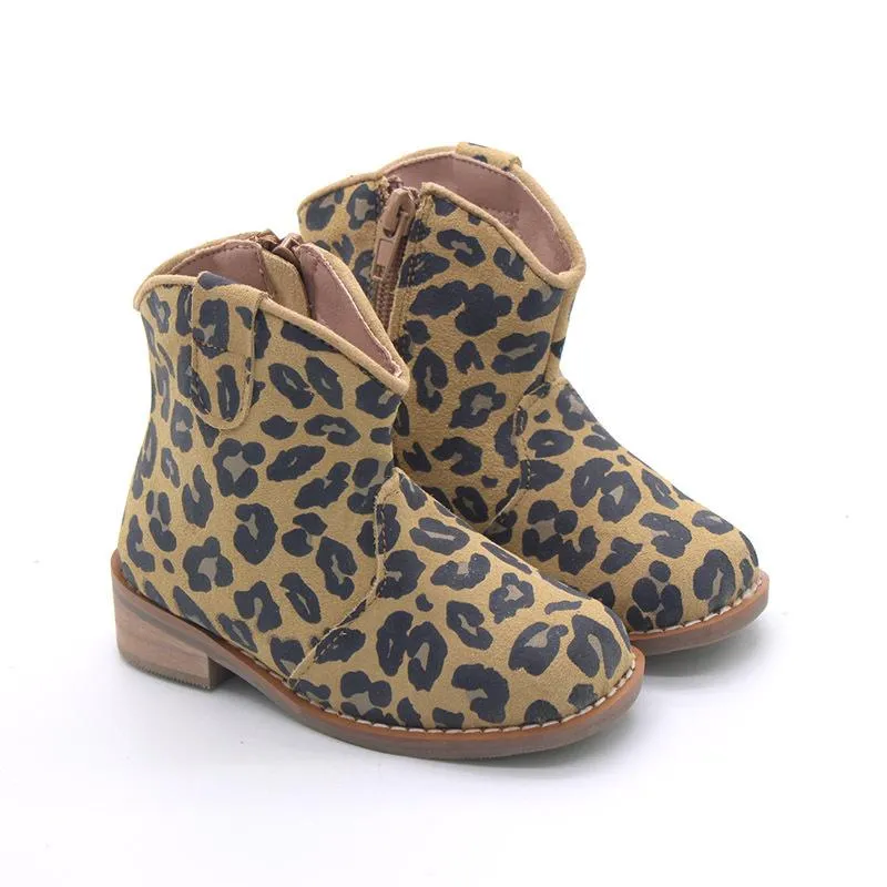 Little Children's Retro Tassel Denim Boots
