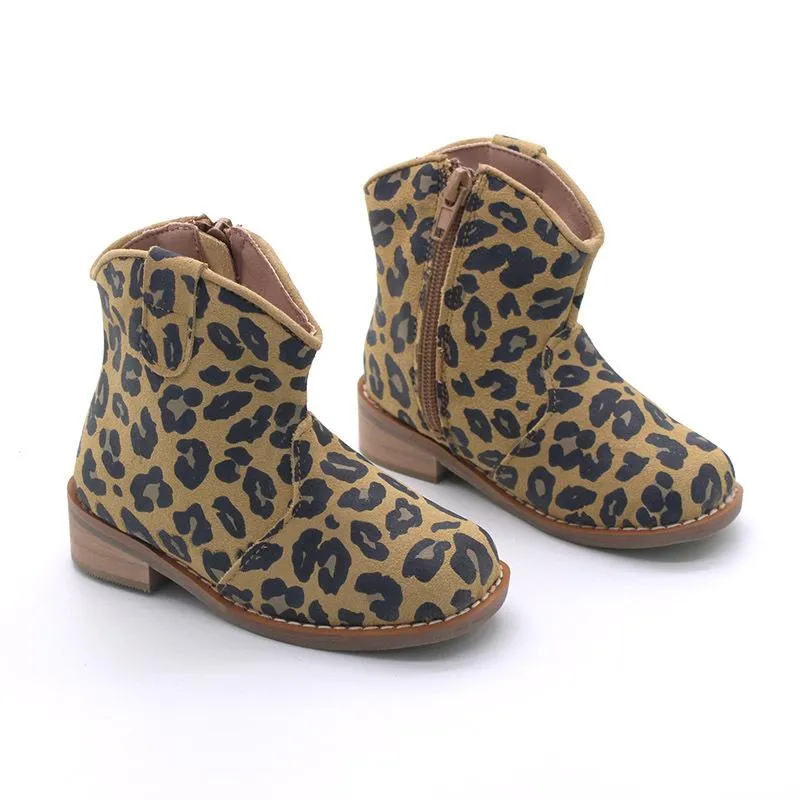 Little Children's Retro Tassel Denim Boots
