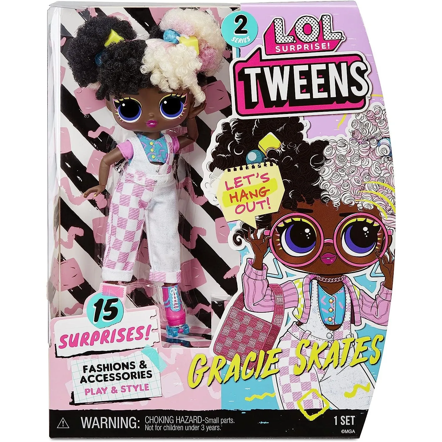 LOL. Surprise Tweens Gracie Skates Doll Age- 4 Years & Above