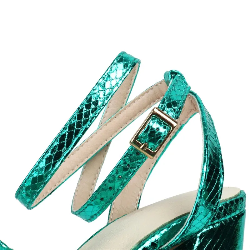 Lucky Star Platform Heels