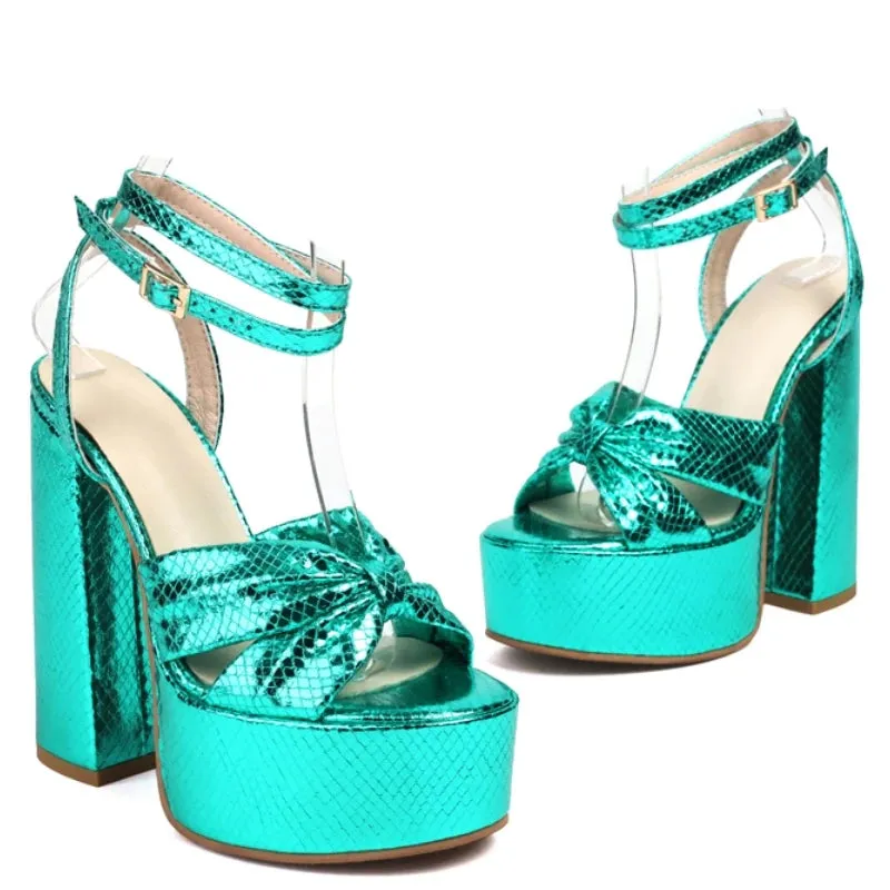 Lucky Star Platform Heels