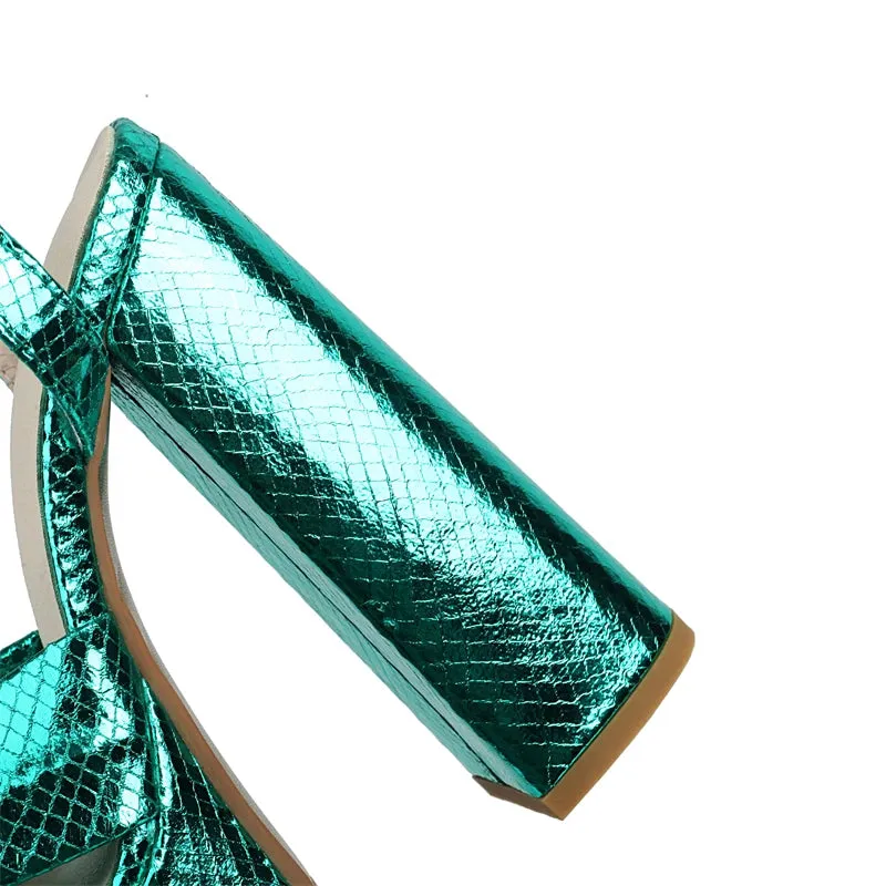 Lucky Star Platform Heels