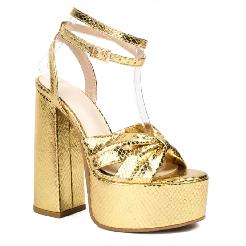 Lucky Star Platform Heels