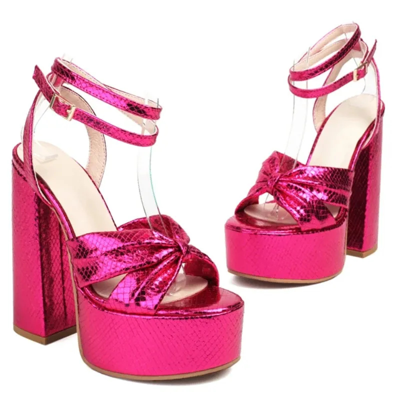 Lucky Star Platform Heels