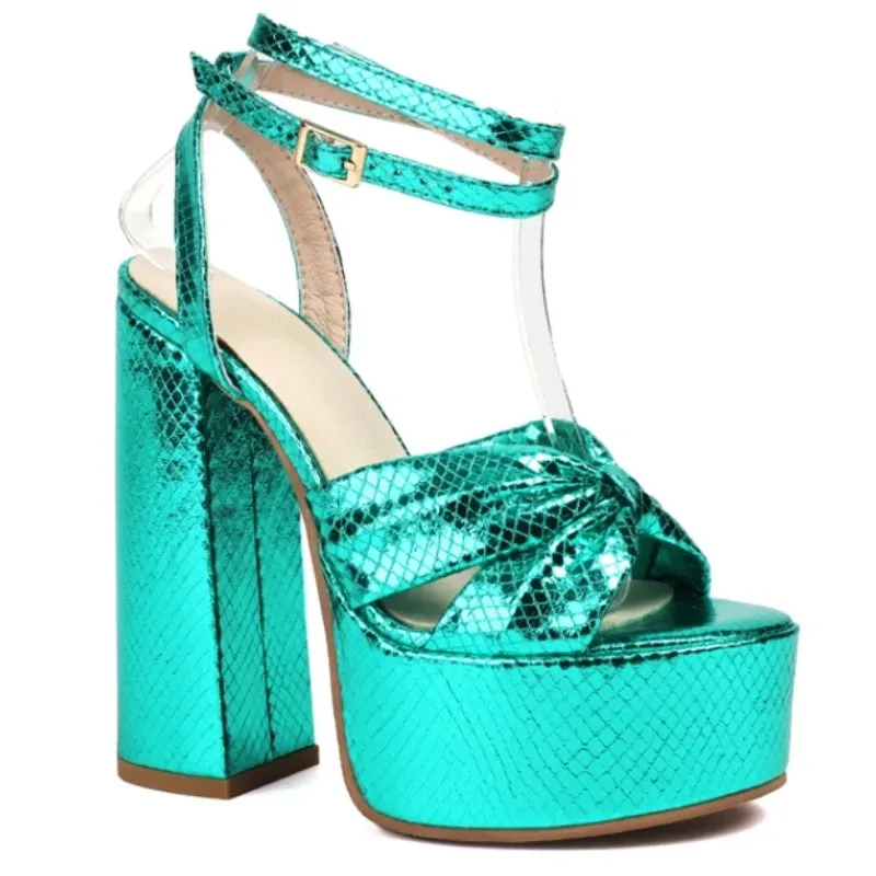 Lucky Star Platform Heels