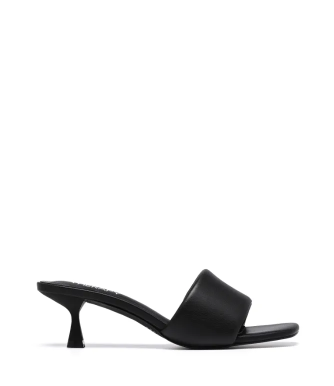 Luxe Mule Heel - Black