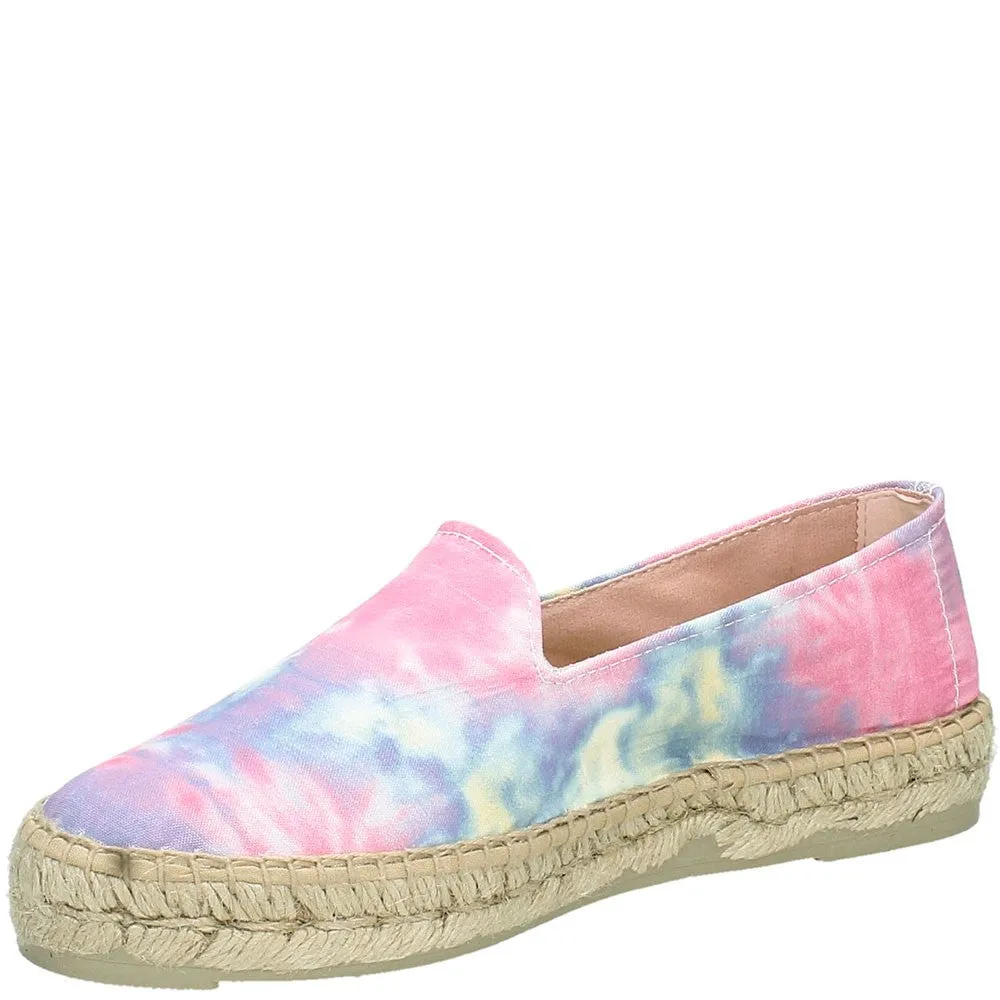 Manebì Espadrilles dalt villa tie-dye peony