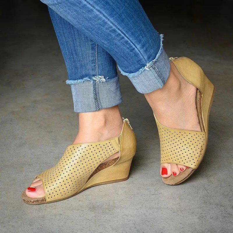 Med Heels Heel Shoes Sandals Platform Womens Sandals