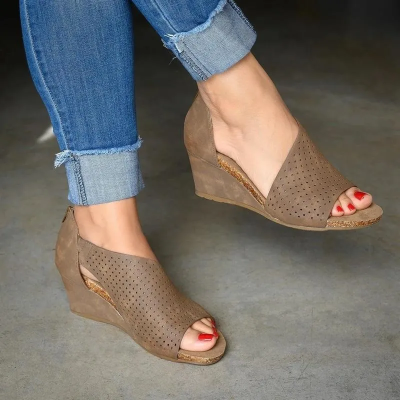 Med Heels Heel Shoes Sandals Platform Womens Sandals