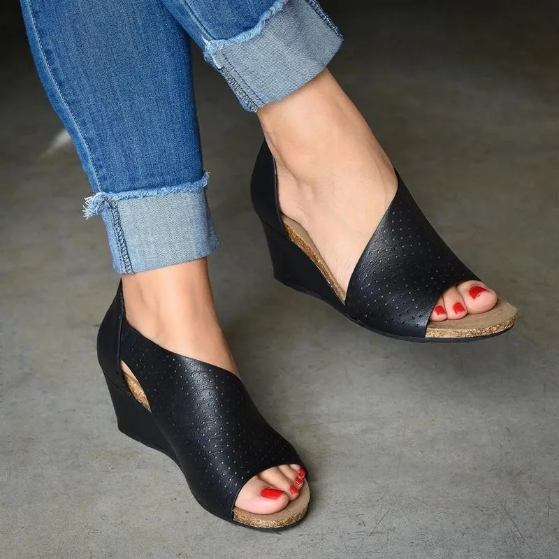 Med Heels Heel Shoes Sandals Platform Womens Sandals