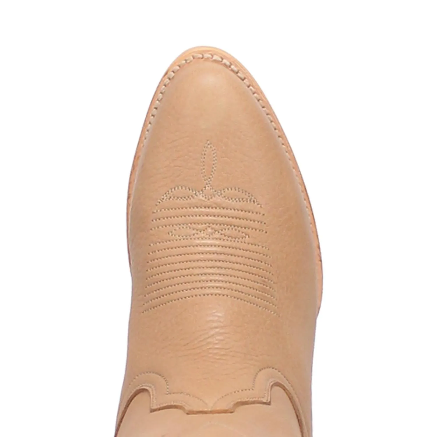 Men's Dan Post Natural Tan Pike Western Boot with J-Toe