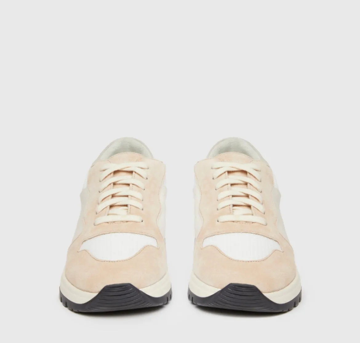 Mila Sneaker in Blush Leather