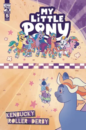 MLP KENBUCKY ROLLER DERBY #5 CVR B VALLE