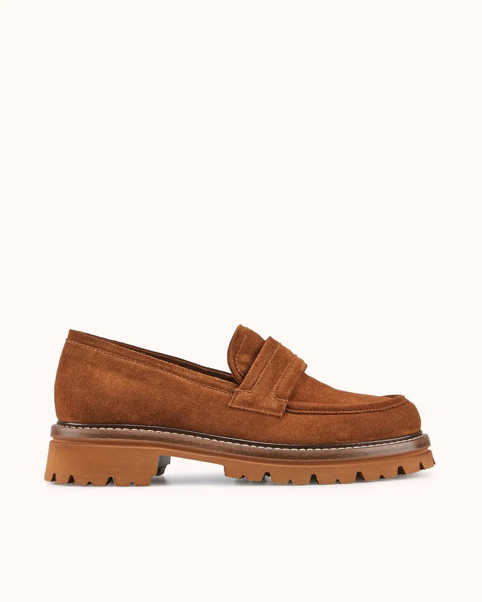 Mocassins En Teenala - Cognac