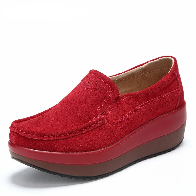New  Autumn Shoes Woman Flat Platform