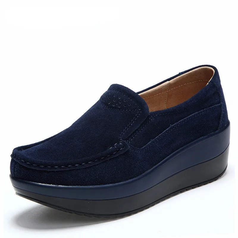 New  Autumn Shoes Woman Flat Platform