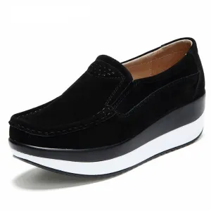 New  Autumn Shoes Woman Flat Platform