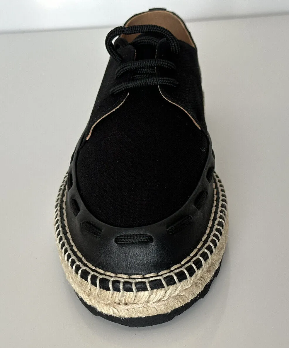 NIB $620 Bottega Veneta Men's Slip-on Espadrilles Shoes Black 12 US (45) 578267