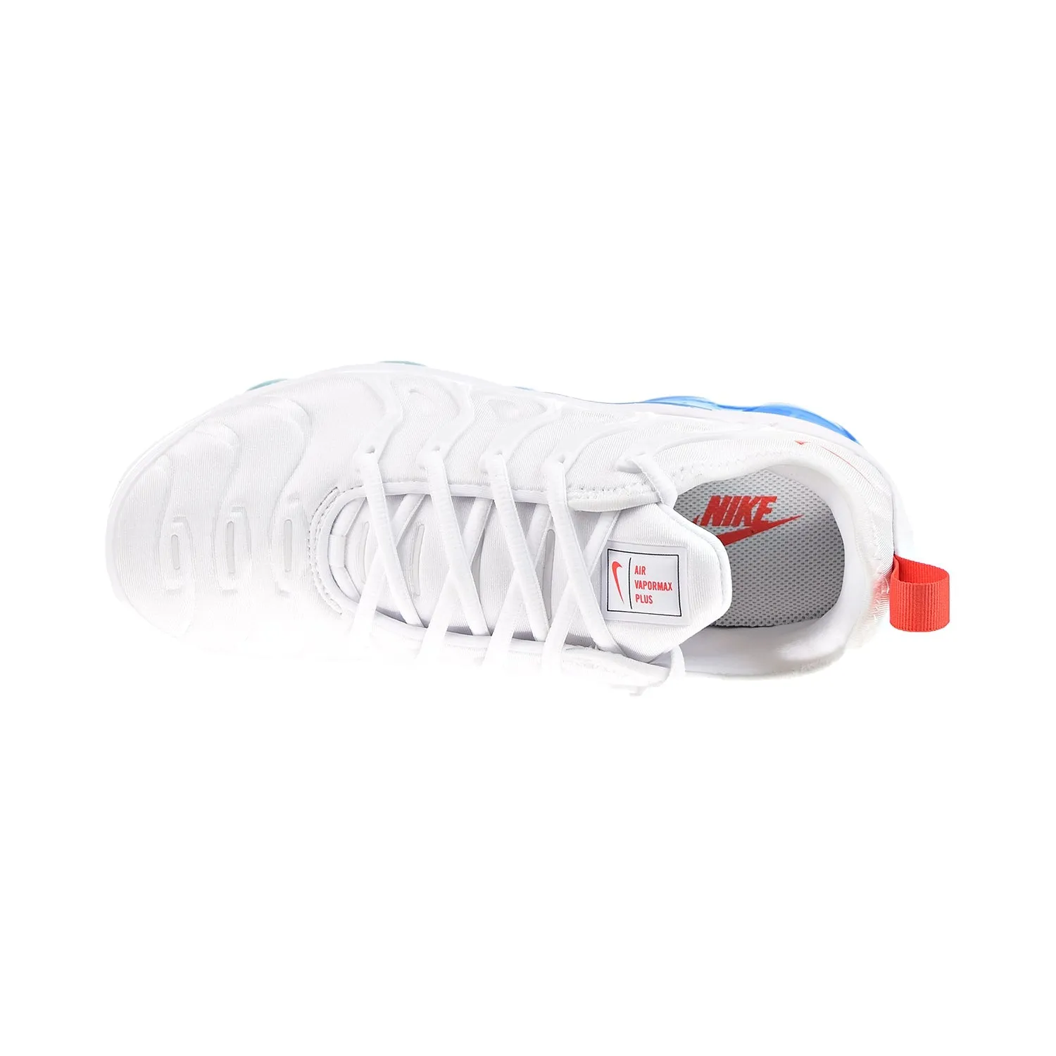 Nike Air VaporMax Plus Men's Shoes White-Blue-Red