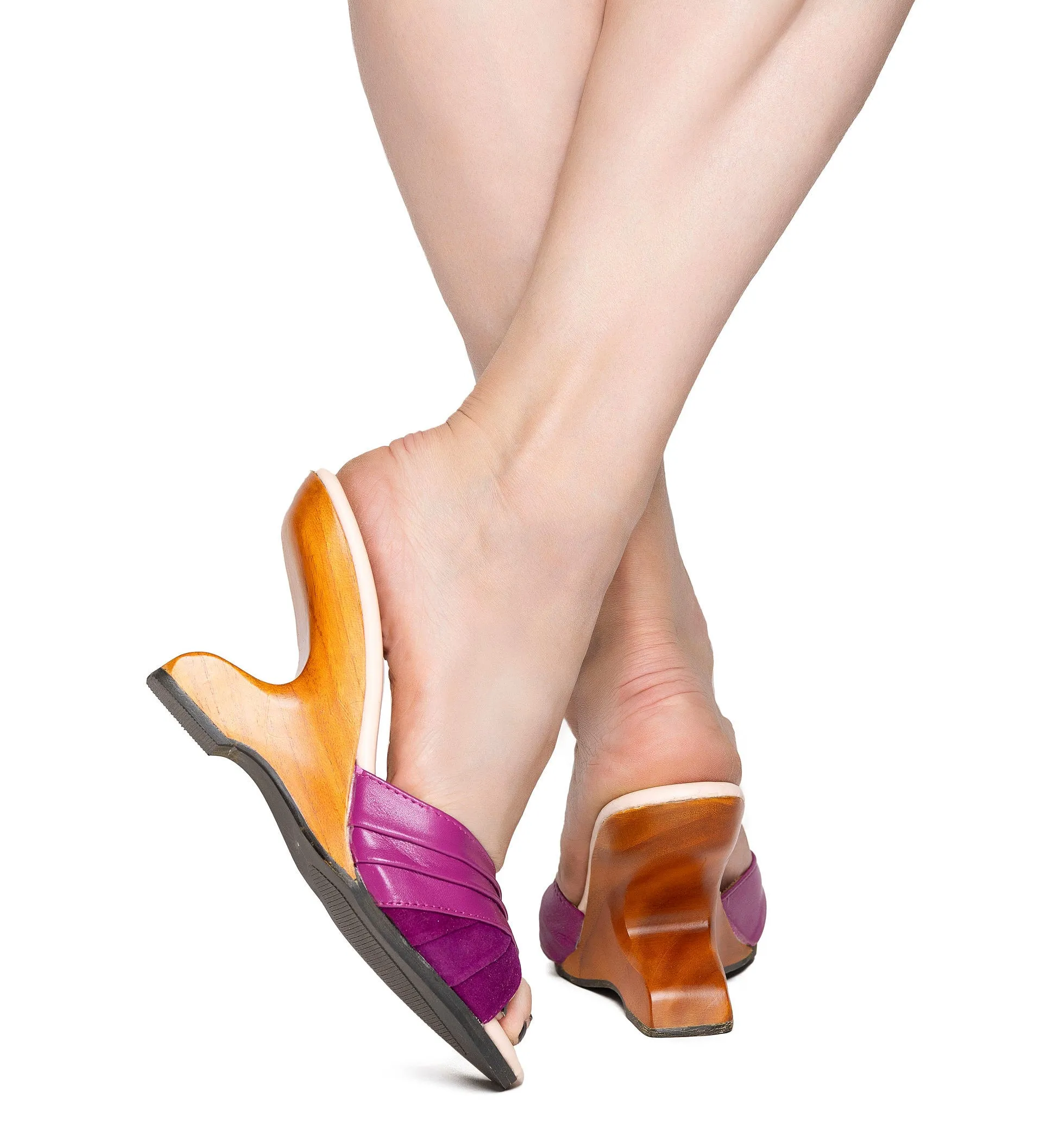 on Sale - the Ilze Mule in Orchid