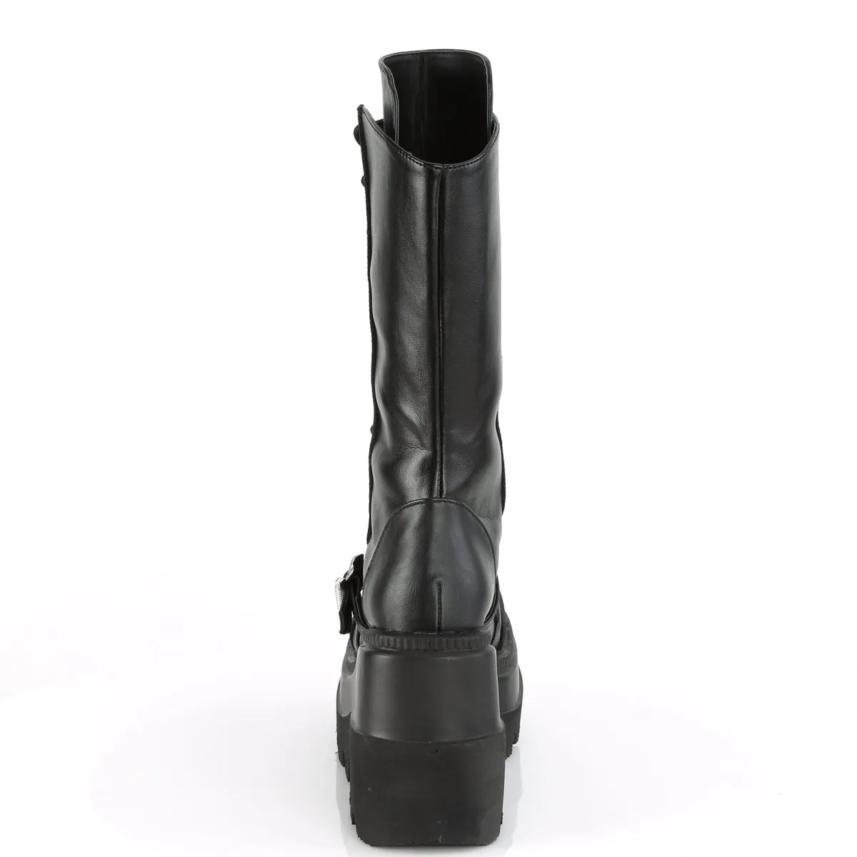 Panzer Canvas Platform Boots