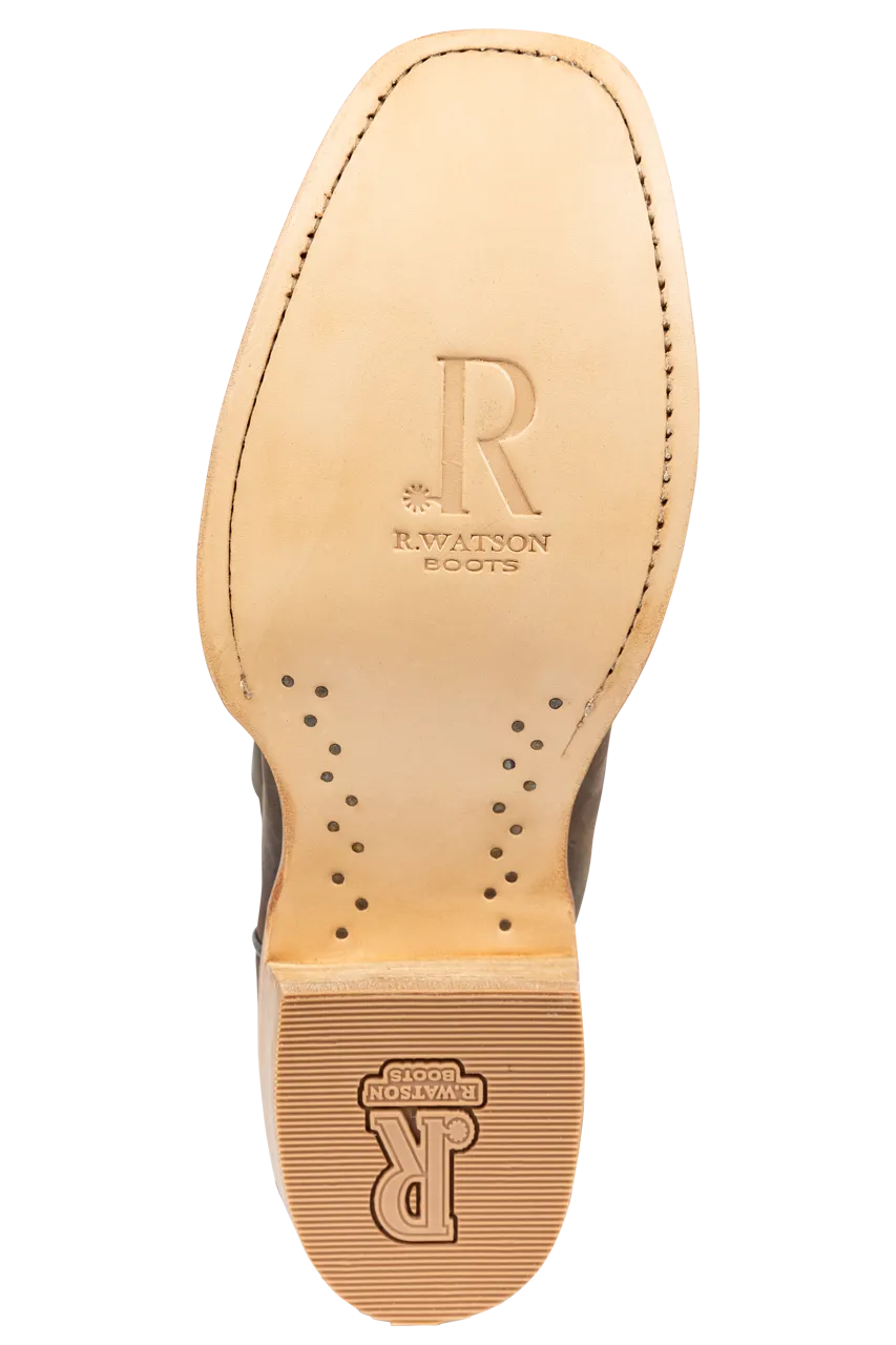 R. Watson Goat Cowboy Boots - Tan